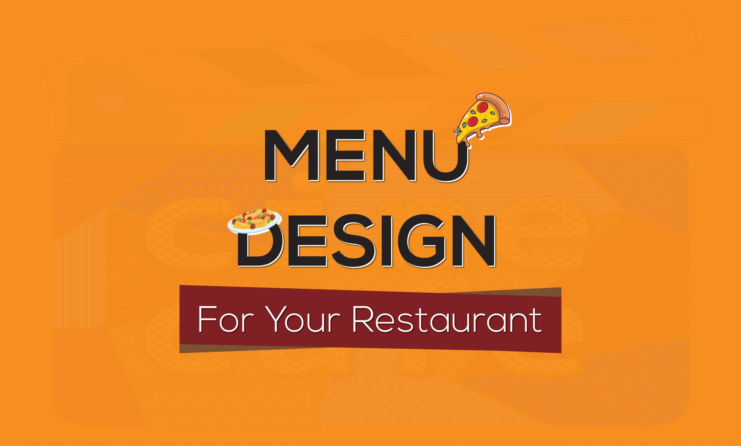 24734I will design your brands perfect menu or price list